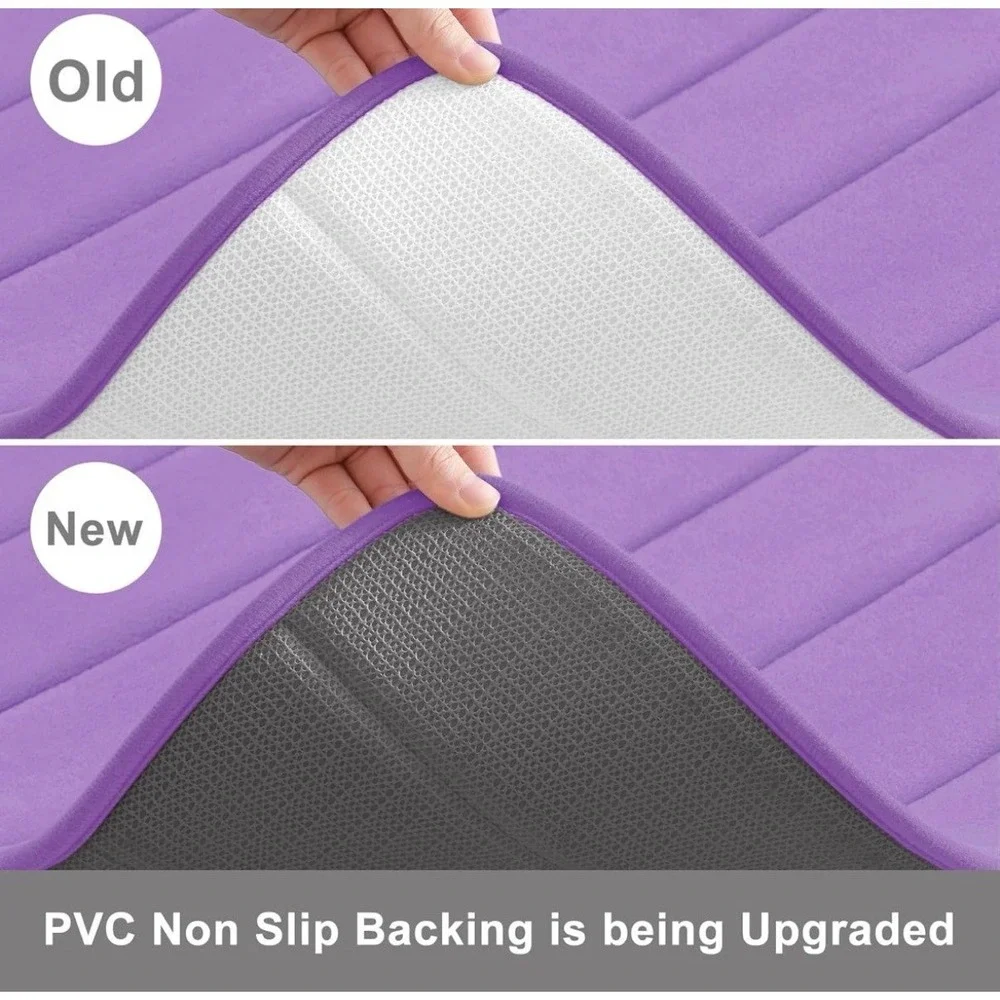 Memory foam Bathroom Mat Set, 2 Piece